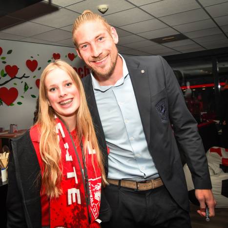 Lauren met Lars