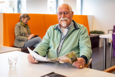 Patiënt in de wachtkamer