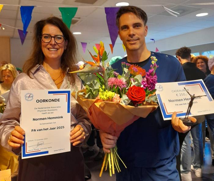 Rianne Rijsdijk en Normen Hemmink