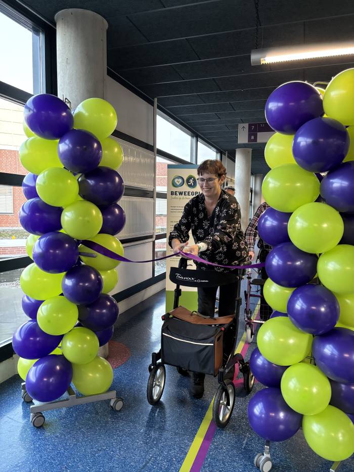 Mevrouw Zoeteman opende de Beweegroute