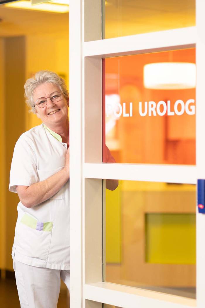 Poliverpleegkundige Urologie en Casemanager Jolanda Spanjaard