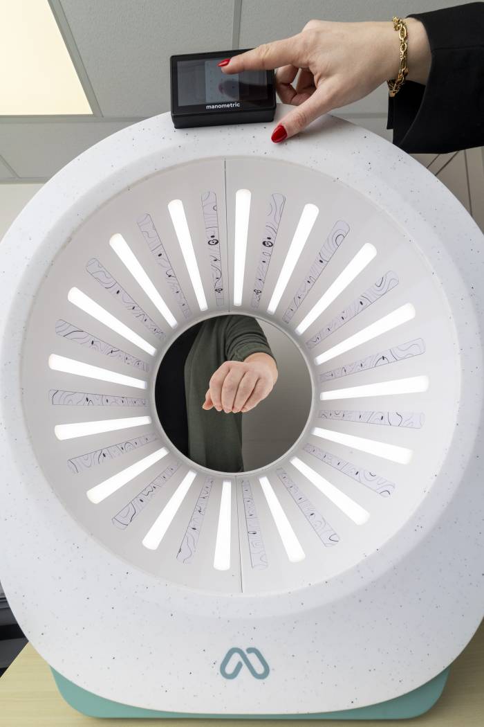 De 3D-printer van Manometric