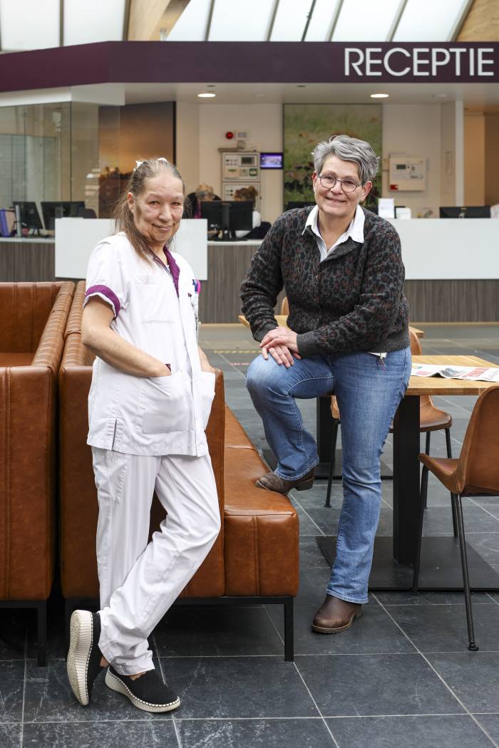 Elles (links) en Francis