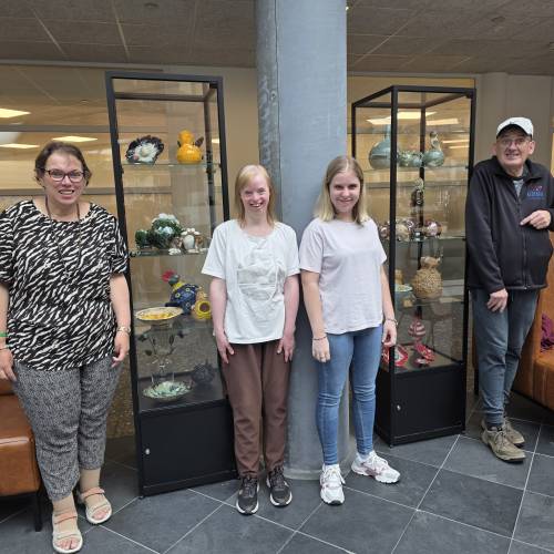 Nieuwe expositie in de vitrines van het SKB
