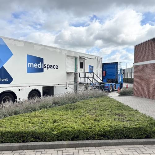 MRI-onderzoeken tijdelijk in mobiele MRI-scanner
