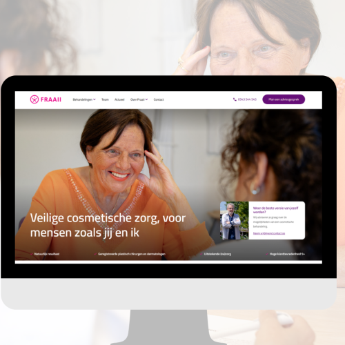 Nieuwe website voor Fraaii Nieuwe website voor Fraaii